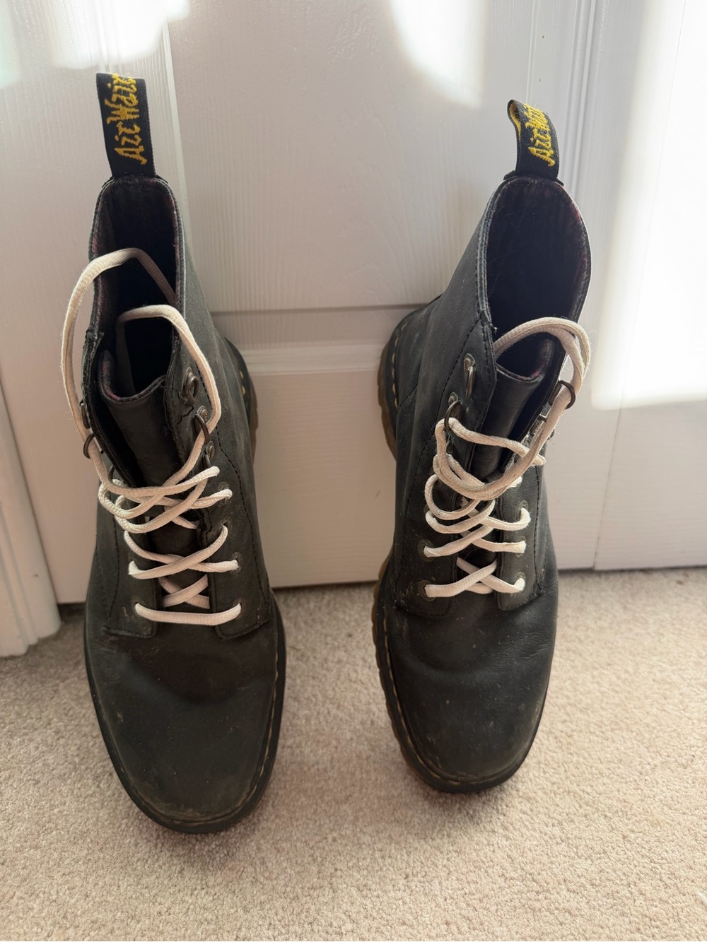 Doc Martens Black Leather Boots
